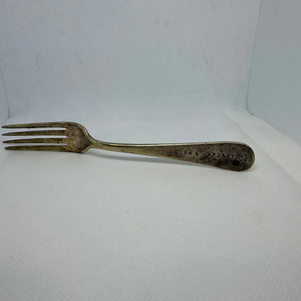 Vintage Horn & Hardart Co Automat Silverplate Dinner Fork Restaurant Ware NYC
